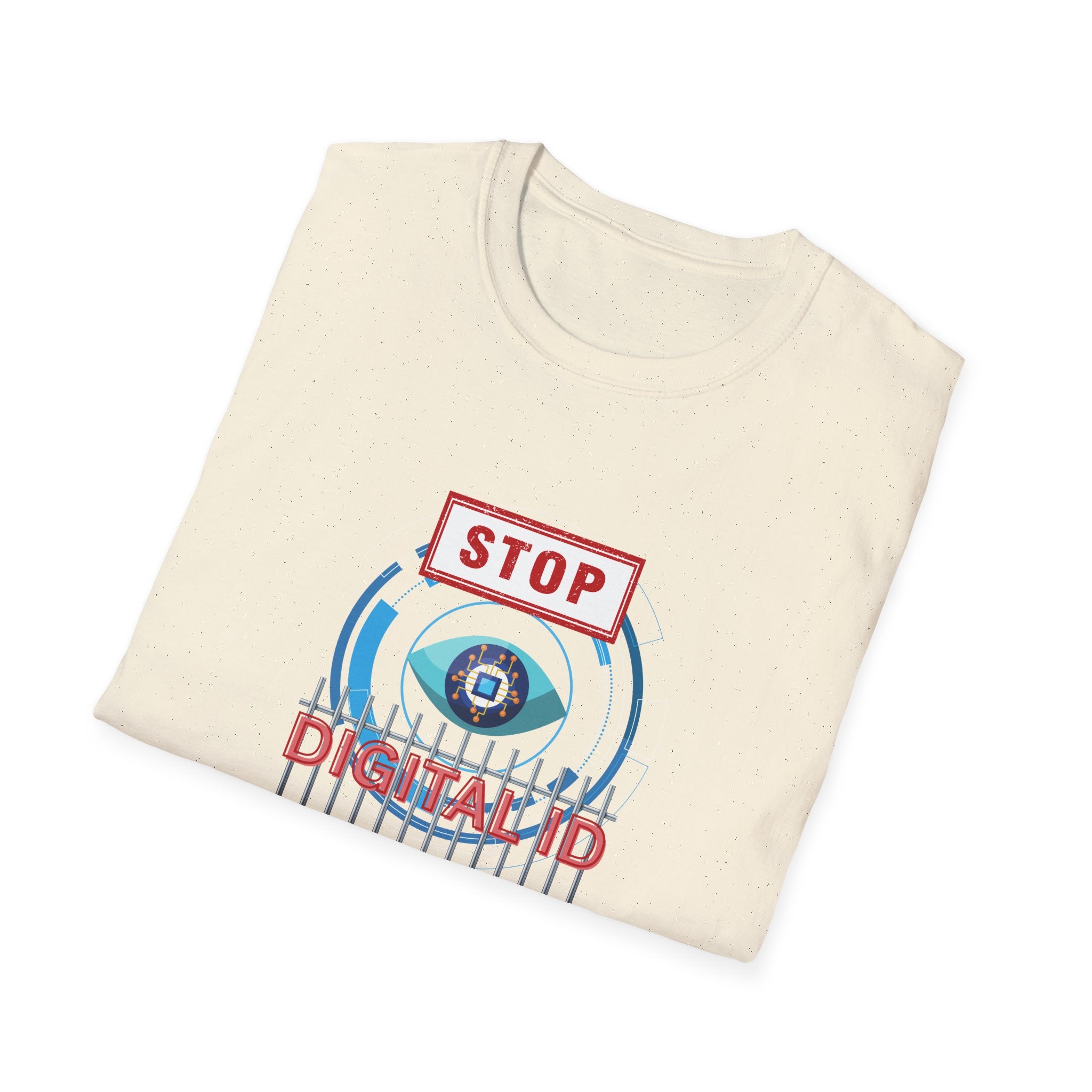 Stop Digital ID Protest T-Shirt