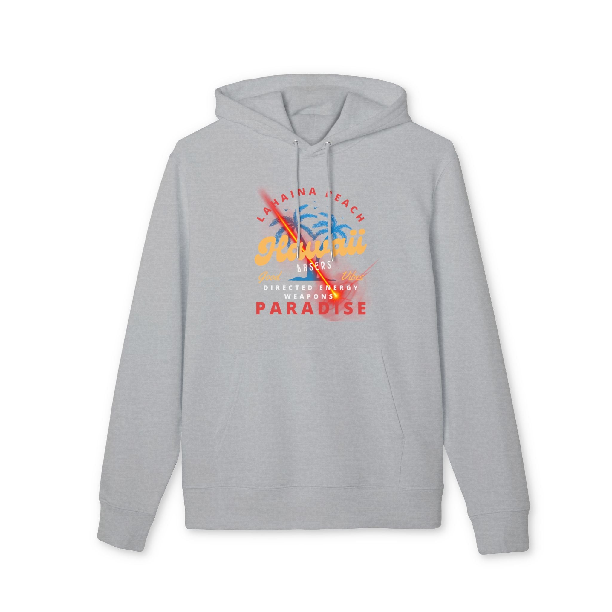 Lahaina Beach - Hawaii Lasers - Directed Energy Weapons Paradise Hoodie