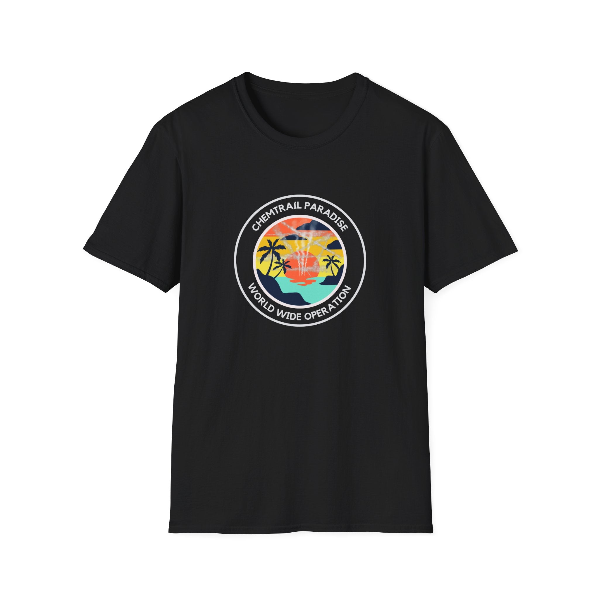 Chemtrail Paradise World Wide Operation T-Shirt