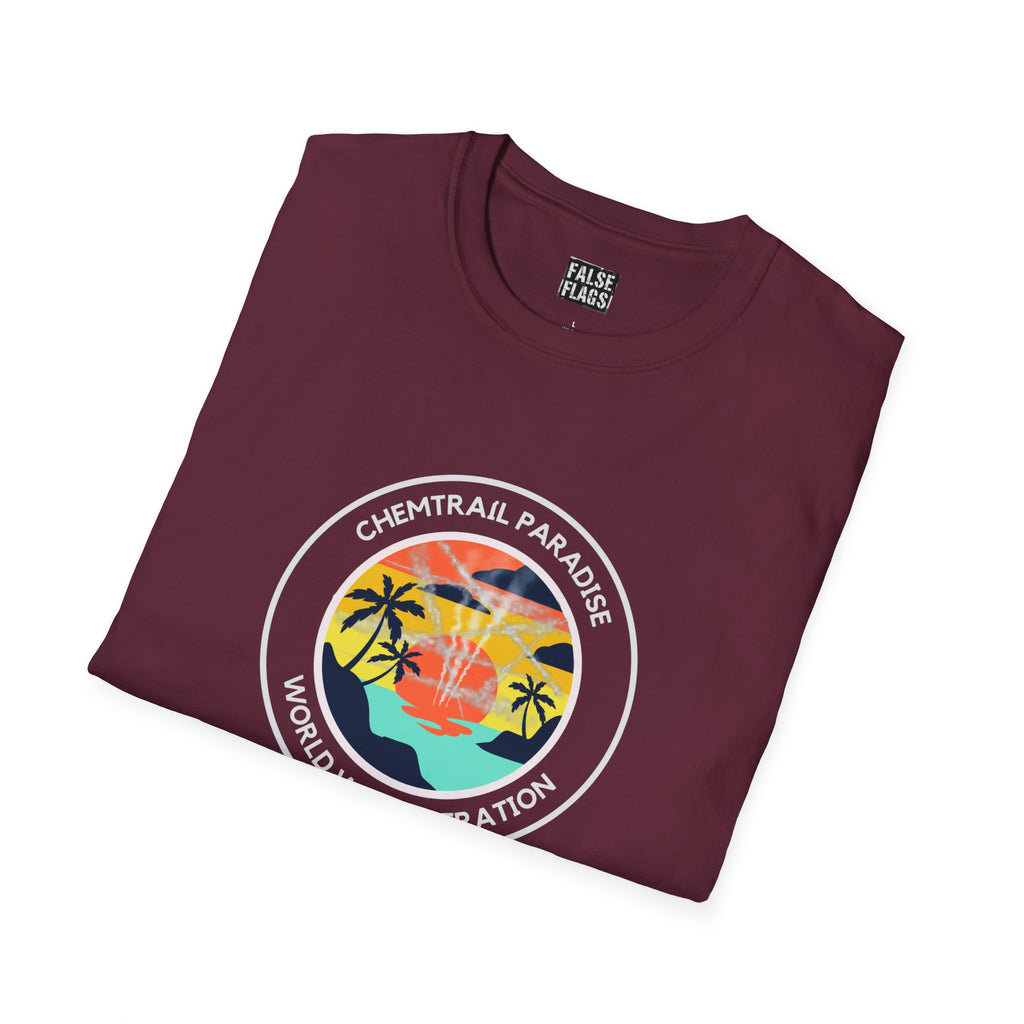 Chemtrail Paradise World Wide Operation T-Shirt
