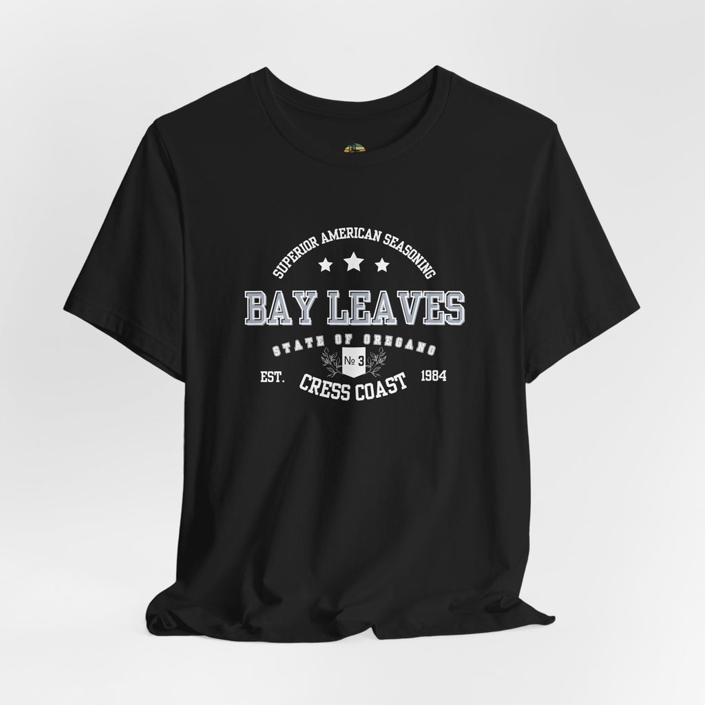 Bay Leaves Cress Coast American Style Unisex Jersey Short Sleeve Tee