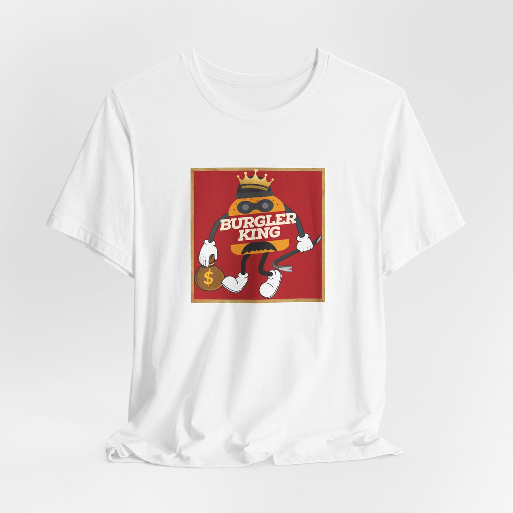 Burgler King Character T-Shirt