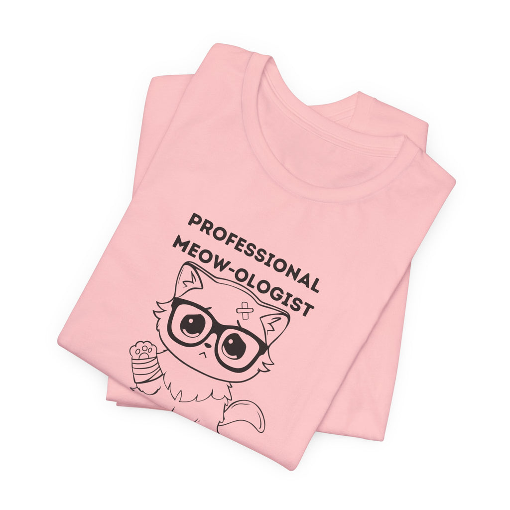 ME-OUCH - Professional Meow-ologist Unisex Jersey Short Sleeve Tee