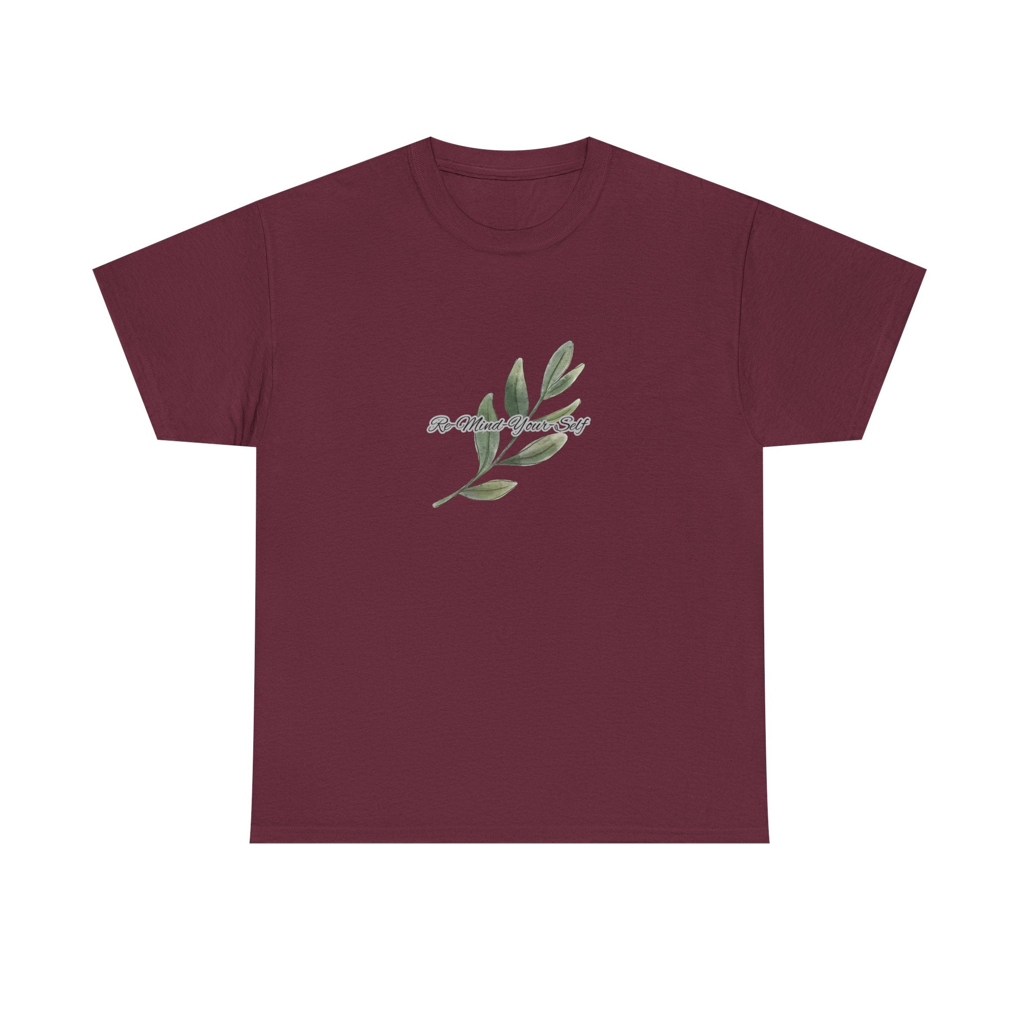 Re-Mind-Your-Self Leavy Branch T-Shirt