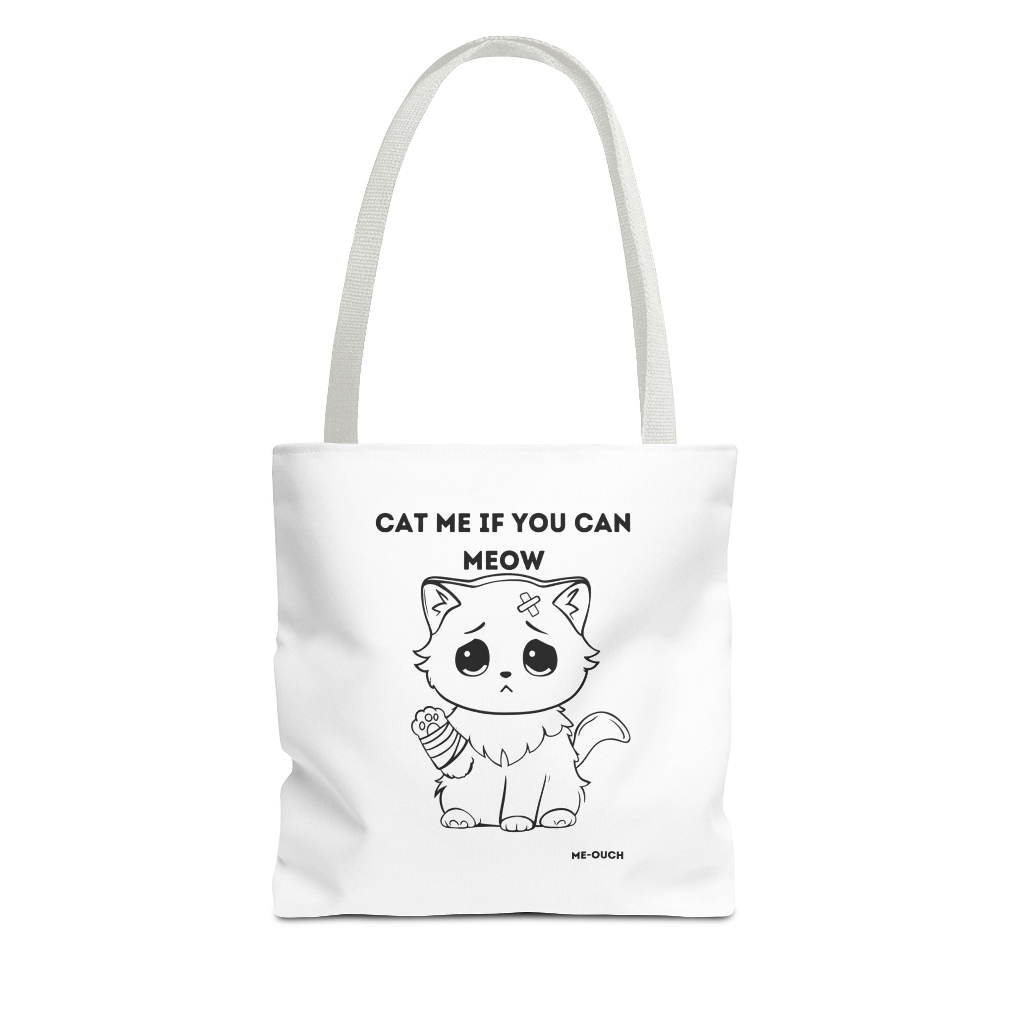 Me-Ouch Cat Me If You Can Meow Tote Bag