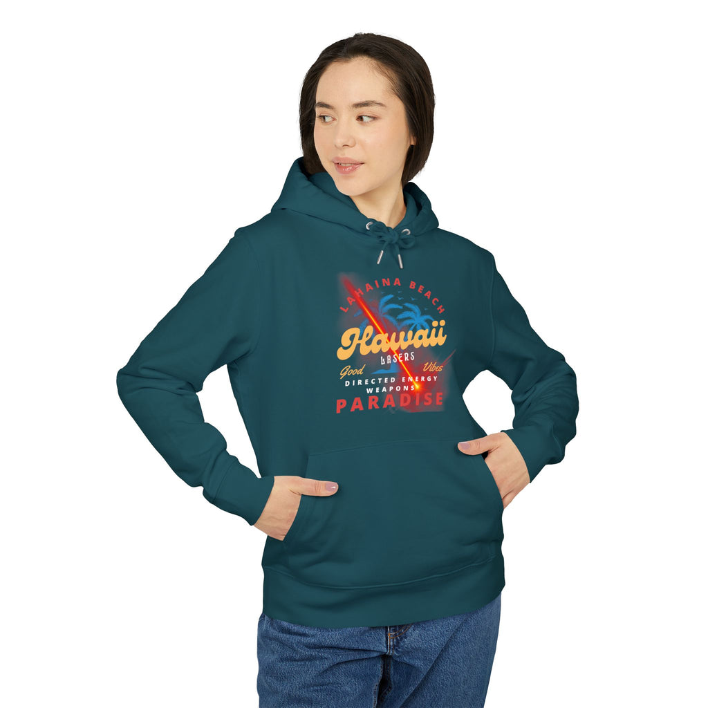 Lahaina Beach - Hawaii Lasers - Directed Energy Weapons Paradise Hoodie