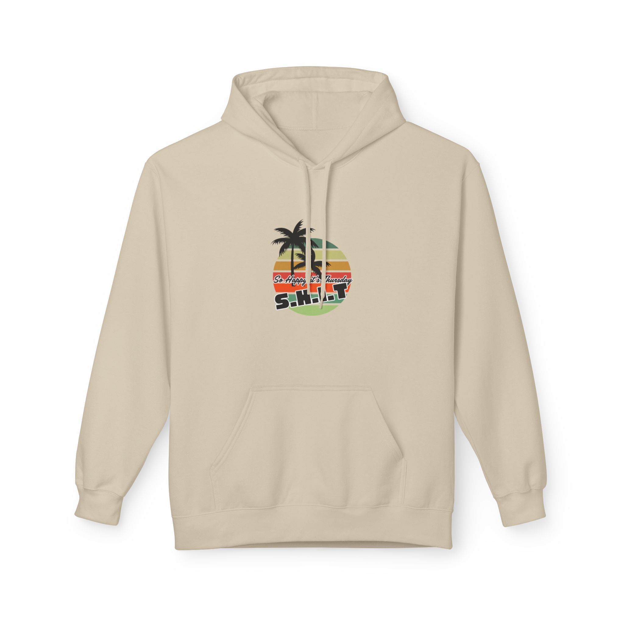 S.H.I.T. So Happy It's Thursday Unisex Softstyle Fleece Hoodie