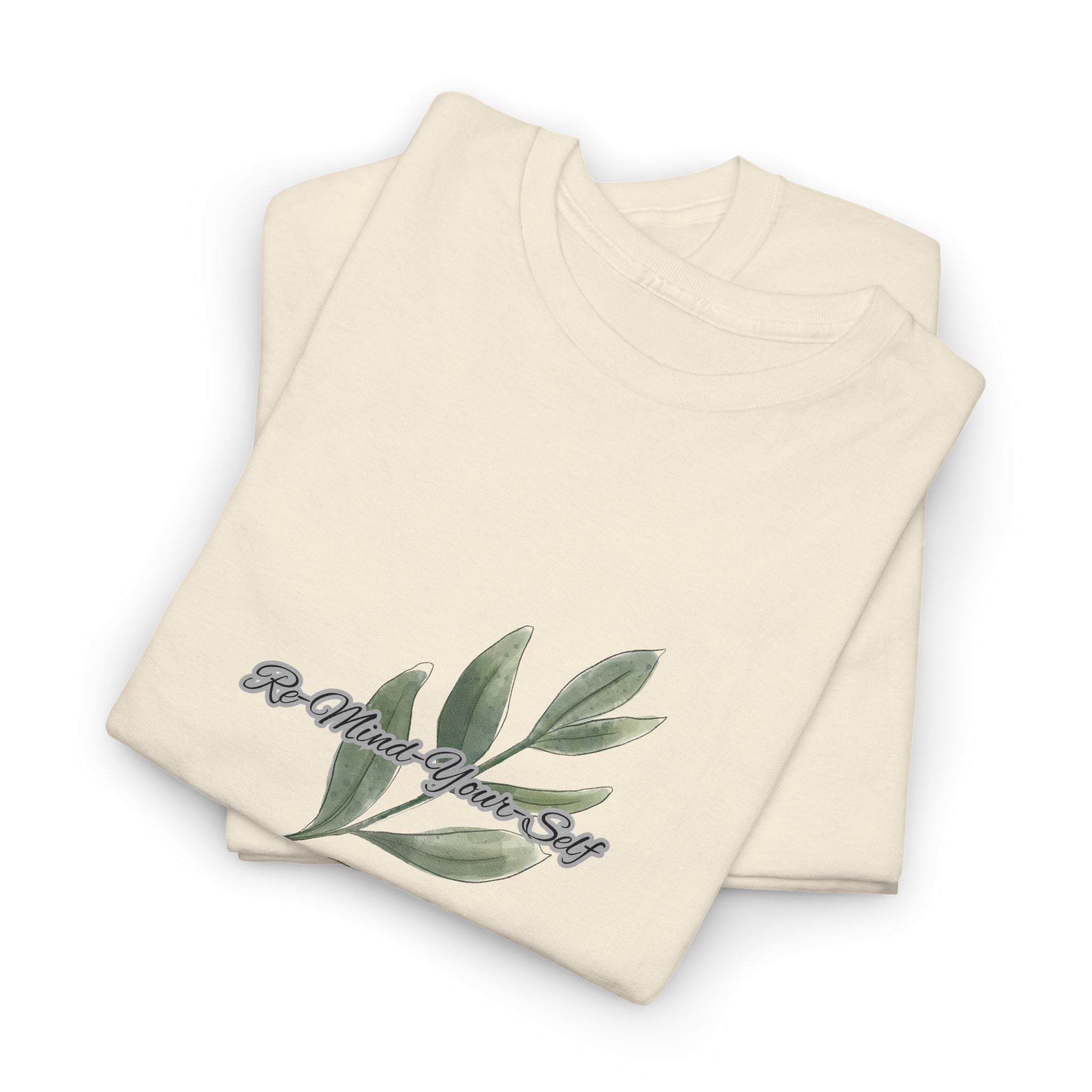 Re-Mind-Your-Self Leavy Branch T-Shirt
