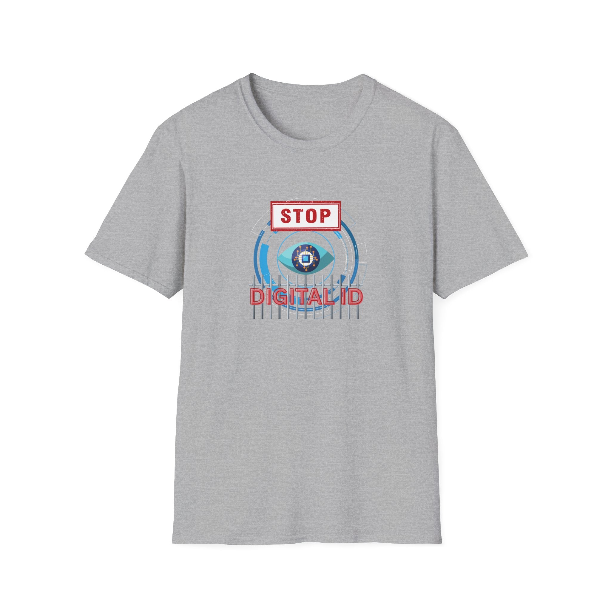 Stop Digital ID Protest T-Shirt