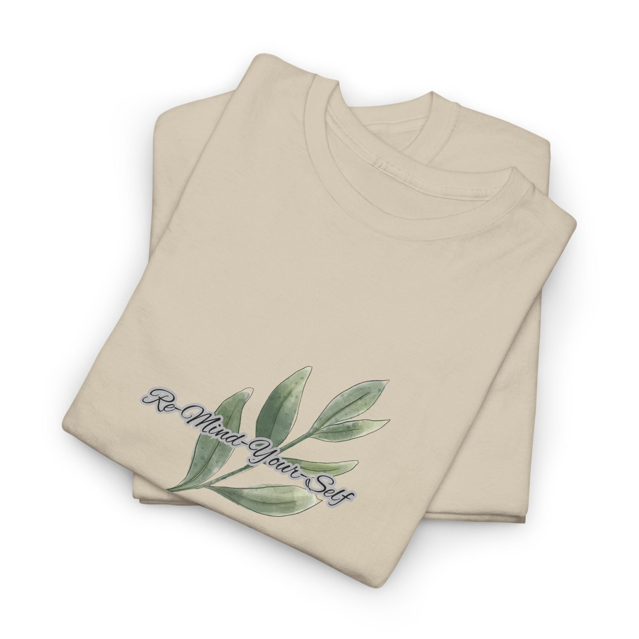 Re-Mind-Your-Self Leavy Branch T-Shirt