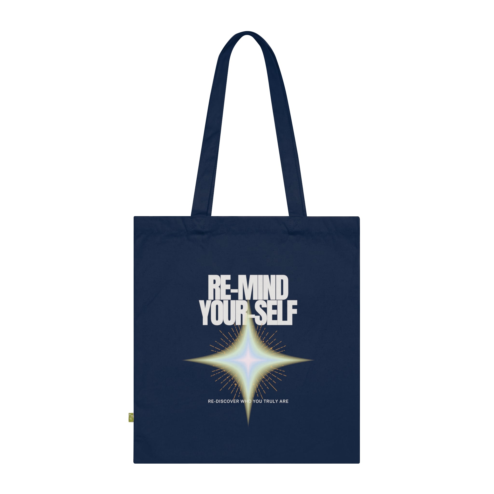 Re-Mind-Your-Self Radiant Soul Organic Cotton Tote Bag